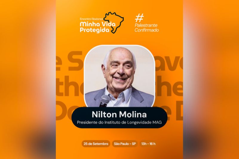 Movimento Minha Vida Protegida reúne especialistas para discutir seguro de vida com palestra de Nilton Molina