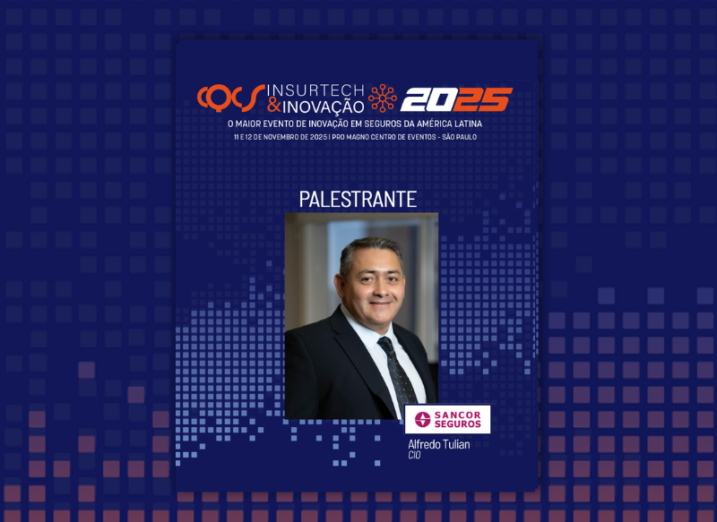 Alfredo Tulian, CIO da Sancor Seguros Brasil, é palestrante no CQCS Insurtech & Inovação 2025