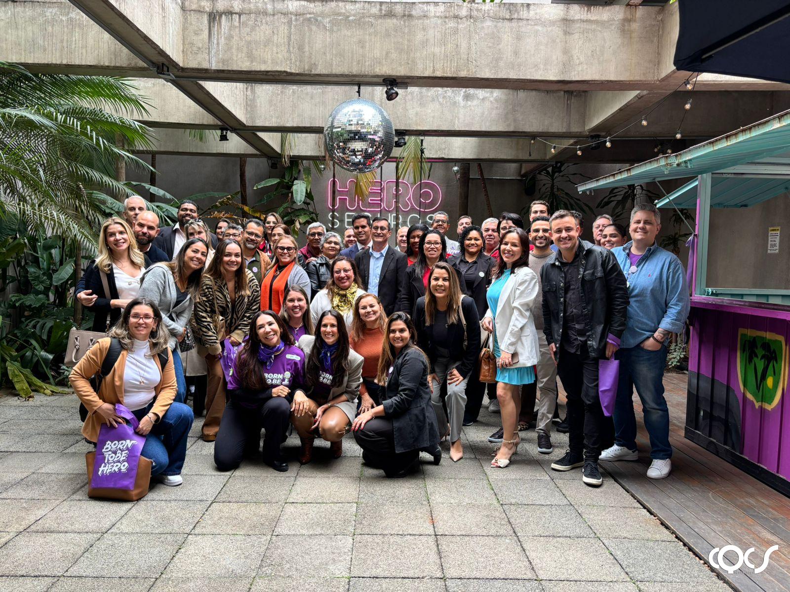 Hero Seguros promove café com corretores e parceiros em sua sede em clima de Pré-CONEC 2025