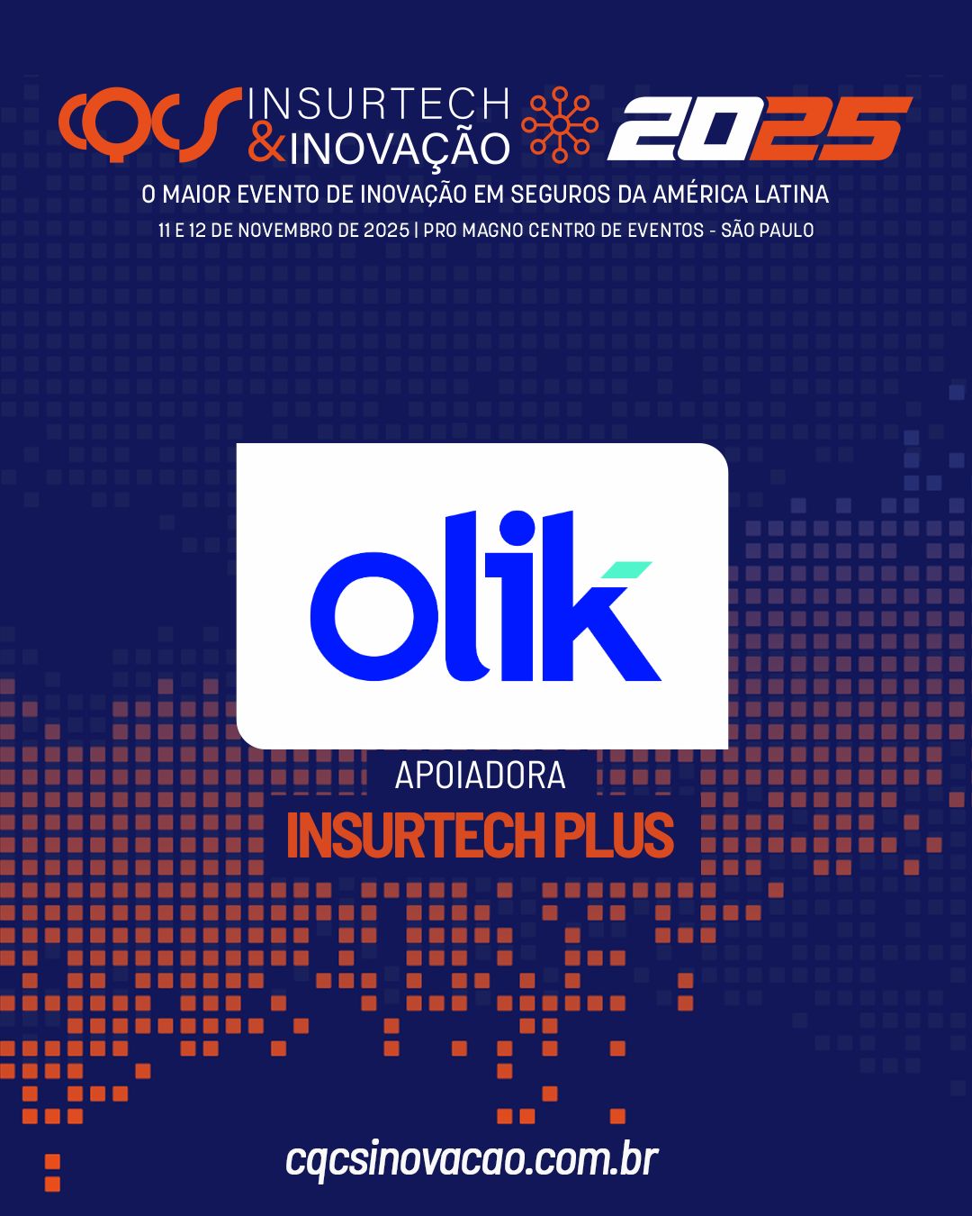 Olik Seguros é apoiadora do CQCS Insurtech & Inovação 2025