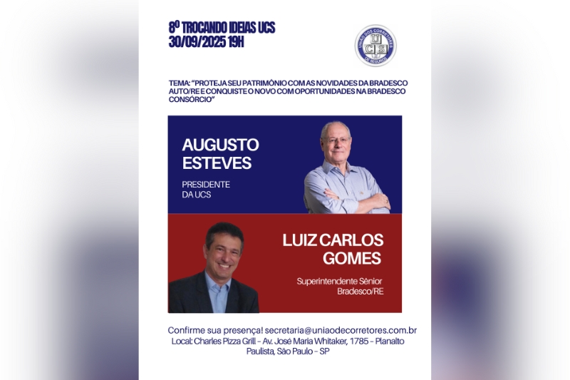 UCS promove 8º Trocando Ideias com a Bradesco Auto/RE e Consórcio